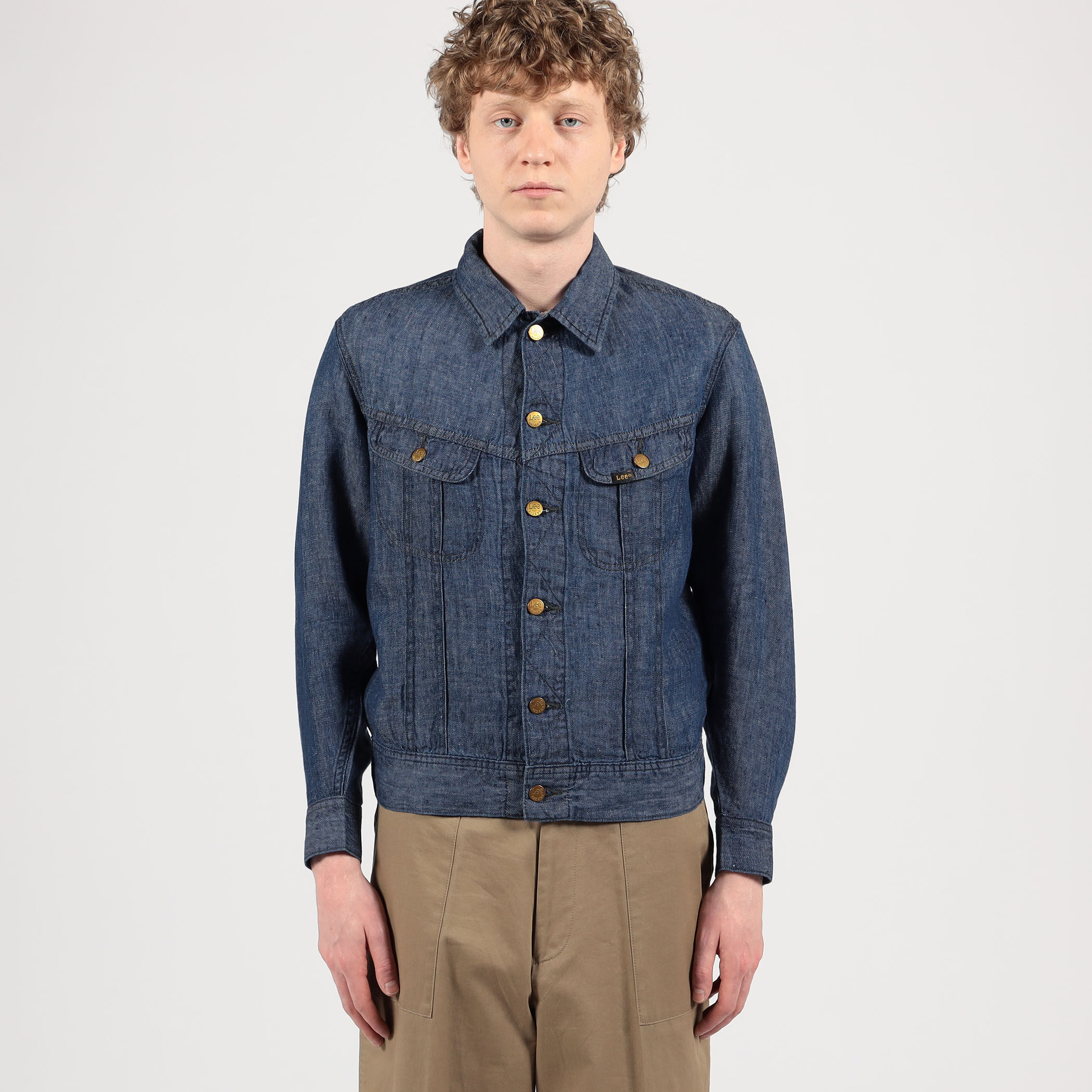 別注】Lee Westerner Jacket 7オンスリネンデニム