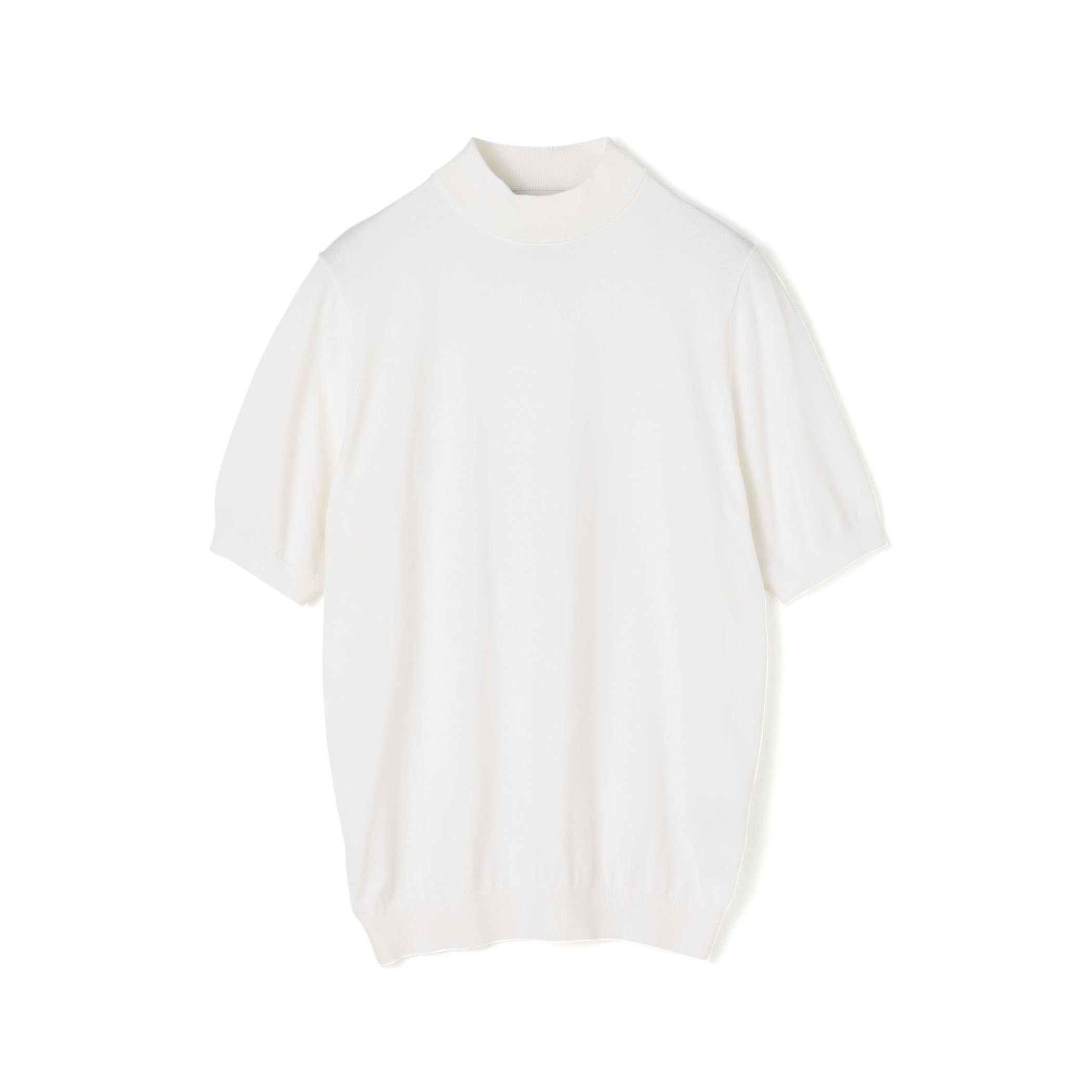 TOMORROWLAND tricot シルクコットン モックネックプルオーバー