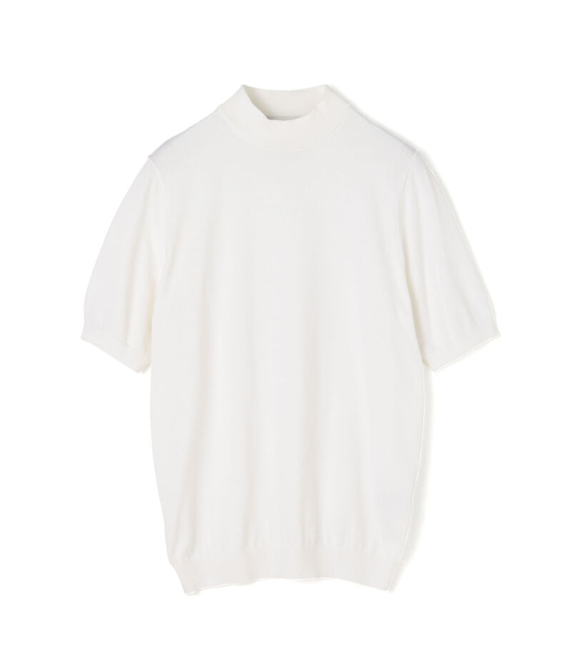 ■シルクコットン モックネックプルオーバー SESIA