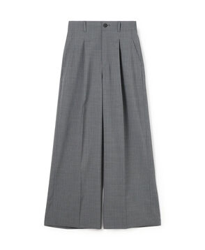 ストレッチトロピカル ハイウエストパンツ