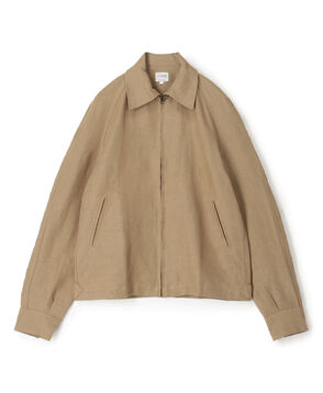 【別注】EASTMOND APPAREL リネンジップアップシャツブルゾン