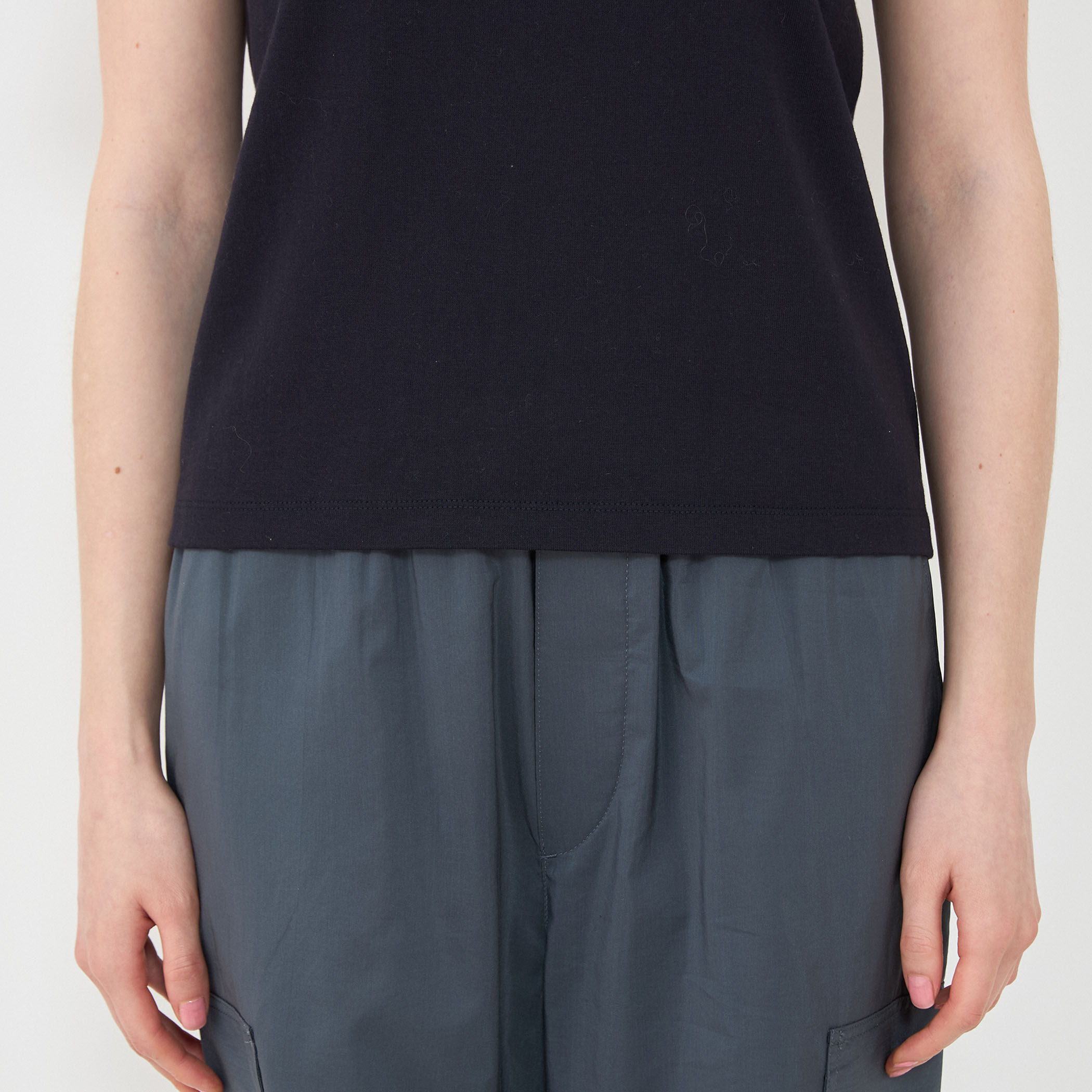 コットン吊り天竺 クルーネックプルオーバー｜トゥモローランド 公式通販