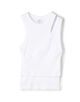 HYKE DOUBLE SHOULDER TANK TOP
