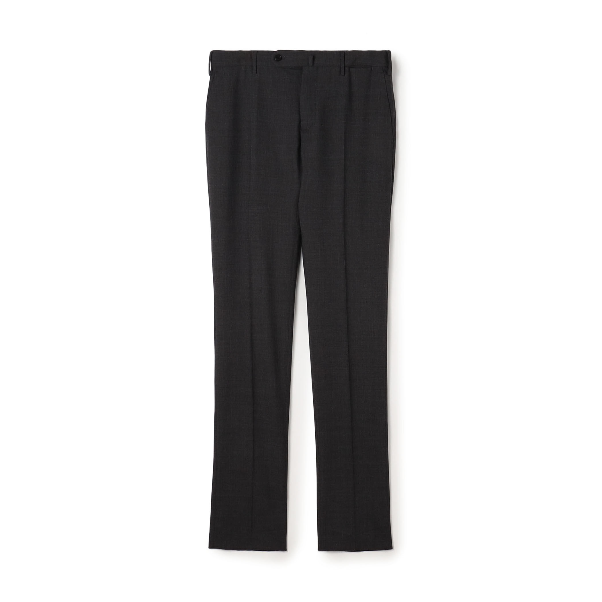 INCOTEX ストレッチウール ノープリーツスリムスラックス 30