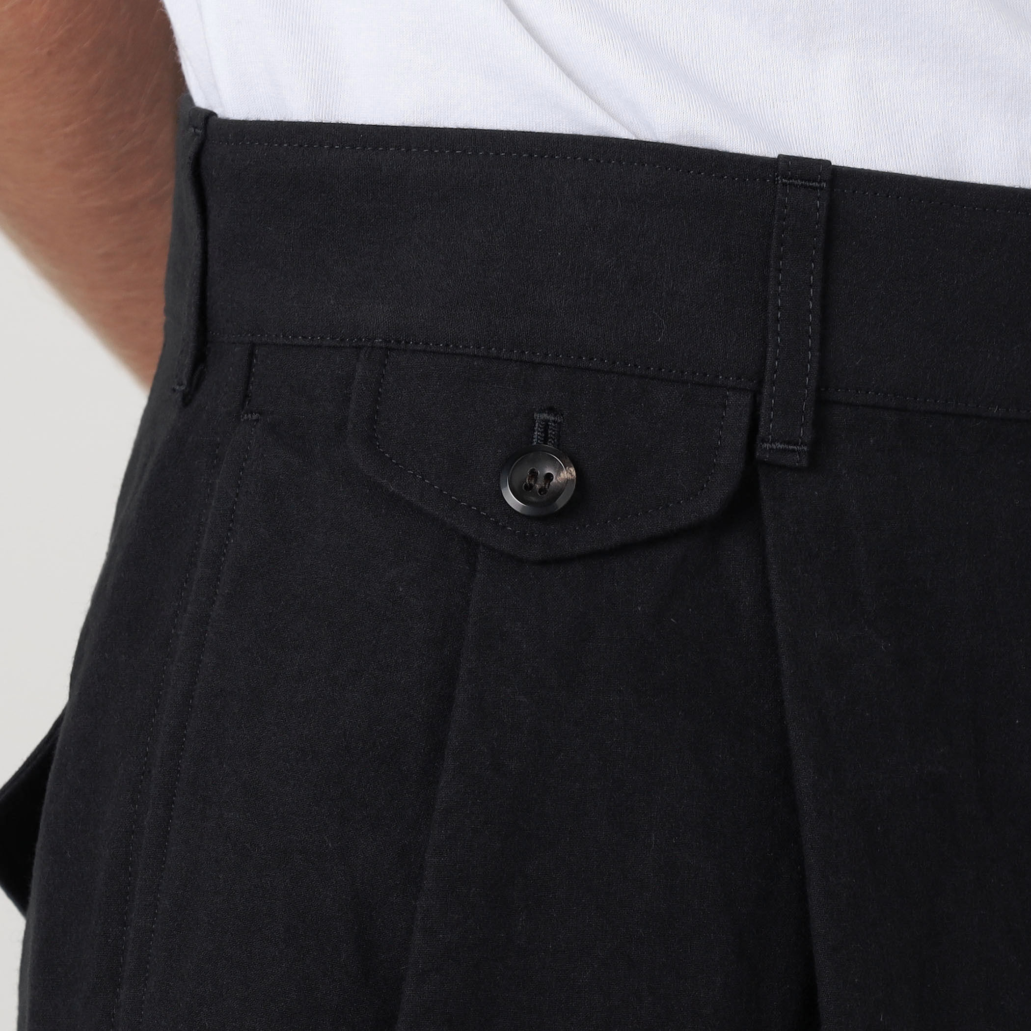 別注】THE RERACS × Edition 2 TUCK WIDE SLACKS ワイドスラックス