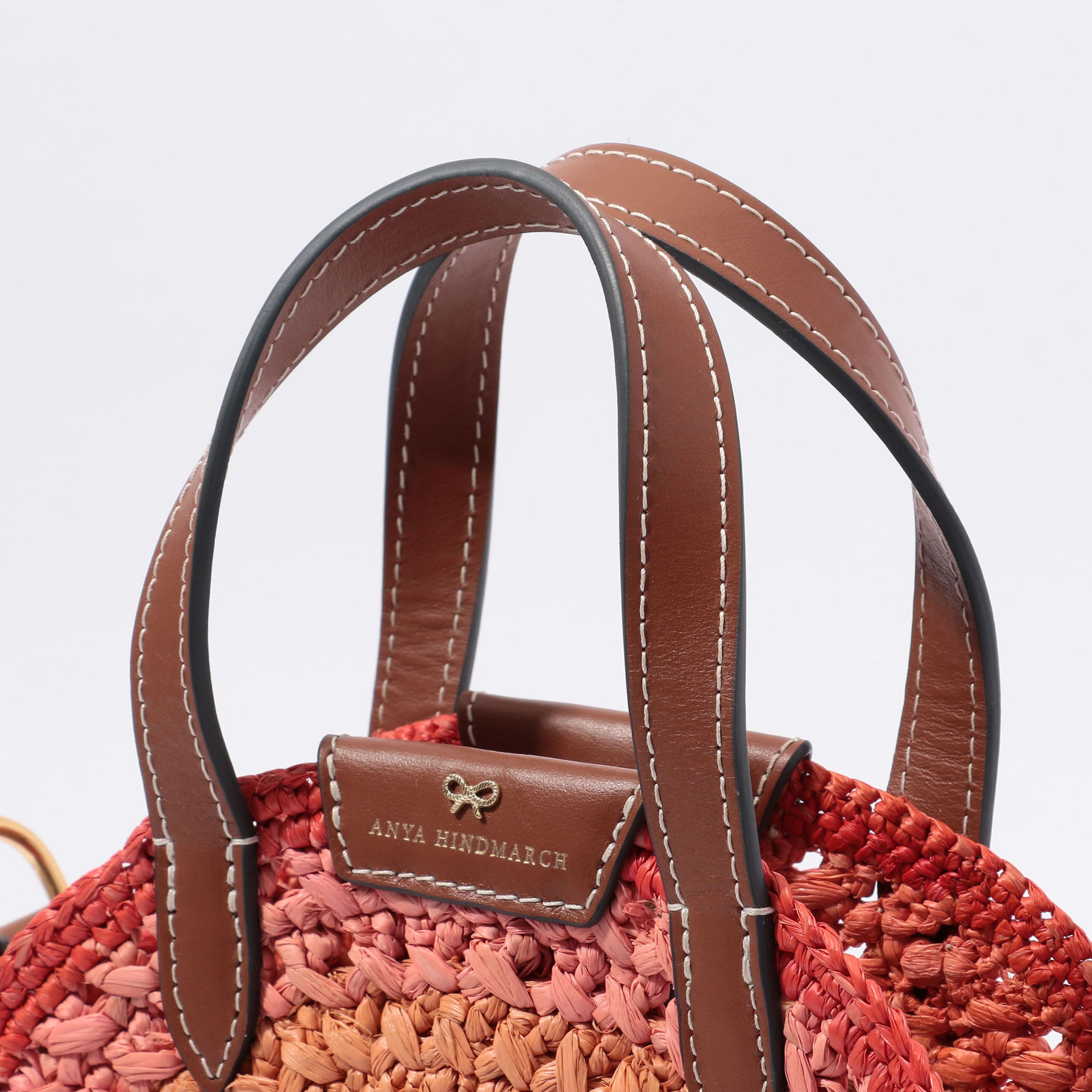 新品未使用 アニヤハインドマーチ ラフィア・ラウンド・ボウ・トート ラフィア・ボウ・トート | Anya Hindmarch JP