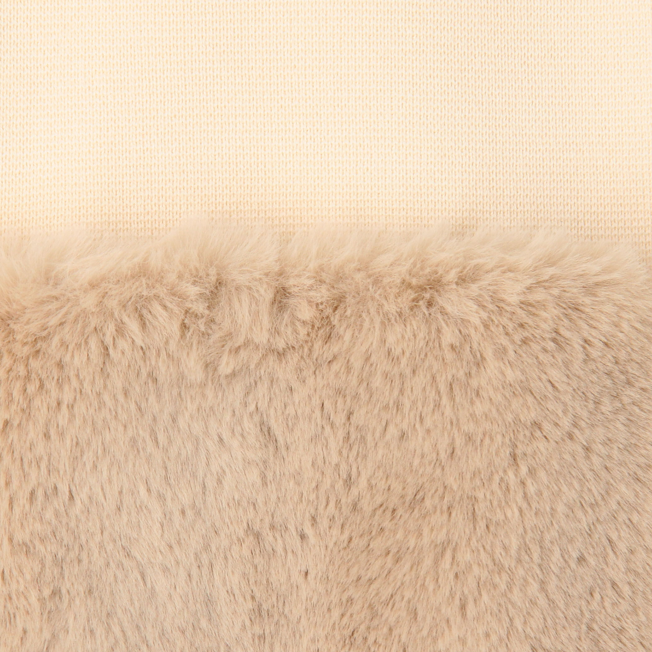 ウールポリエステルミラノリブ ショートスリーブカーディガン