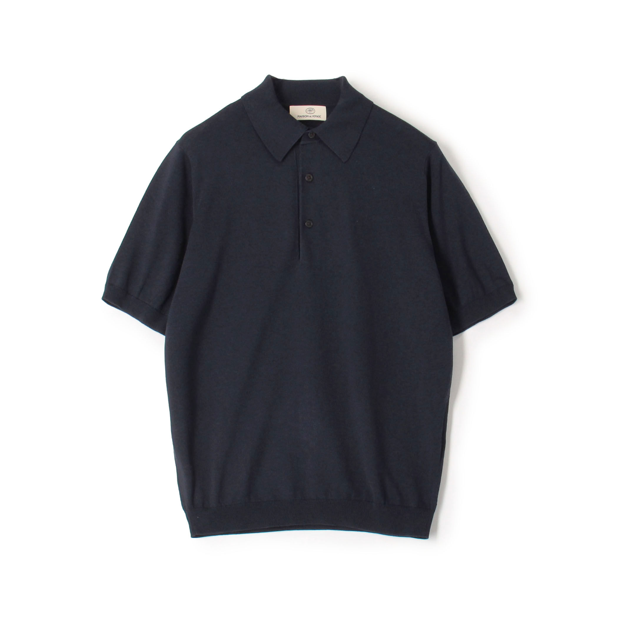 シルクコットン ニットポロシャツ｜トゥモローランド 公式通販