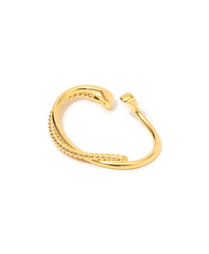 BAR Jewellery CONTRA ゴールド 片耳 イヤーカフ