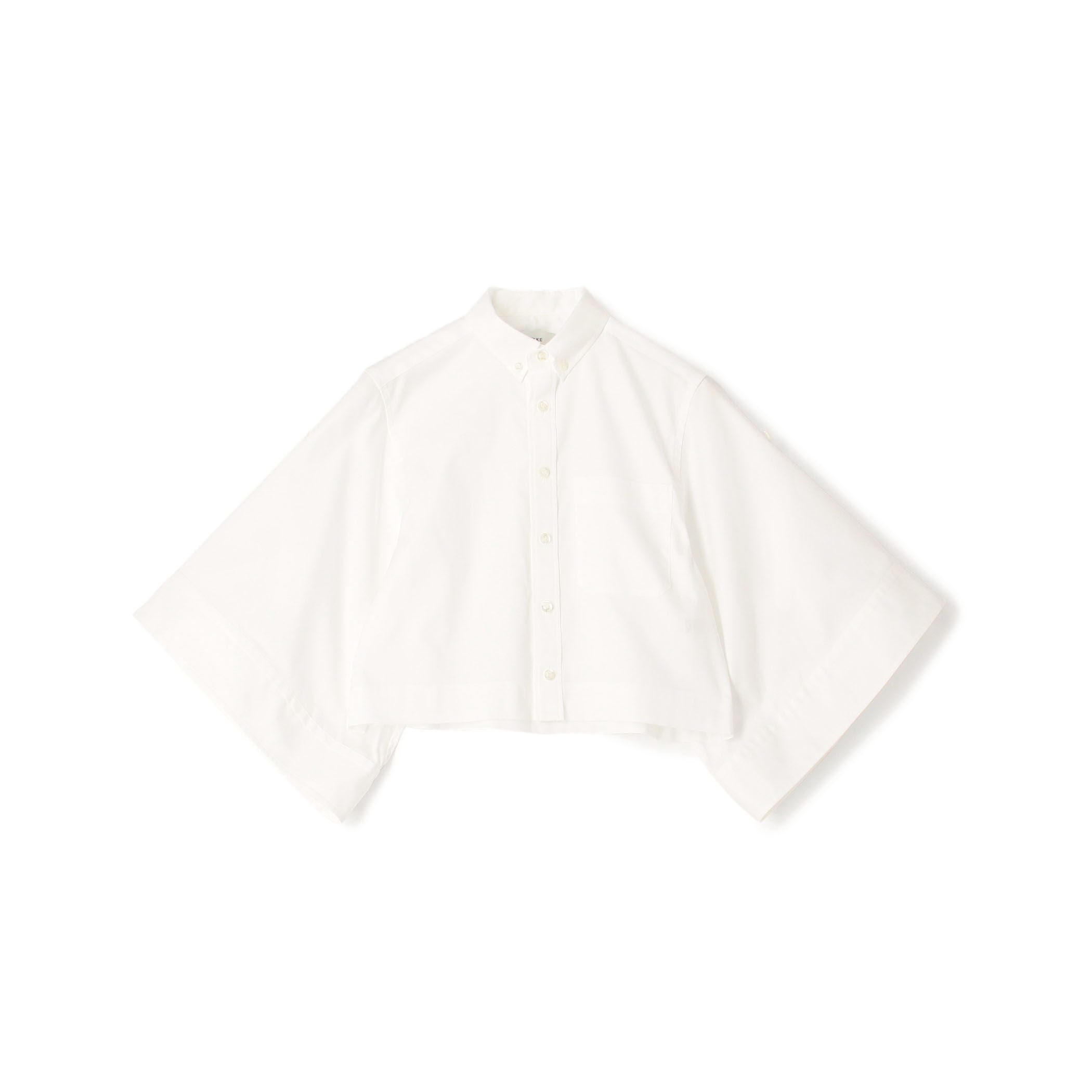 HYKE BUTTON DOWN BELL SLEEVE SHIRT｜トゥモローランド 公式通販