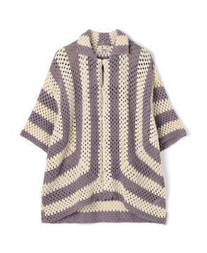 BODE FLAGSHIP CROCHET クロシェニットシャツ