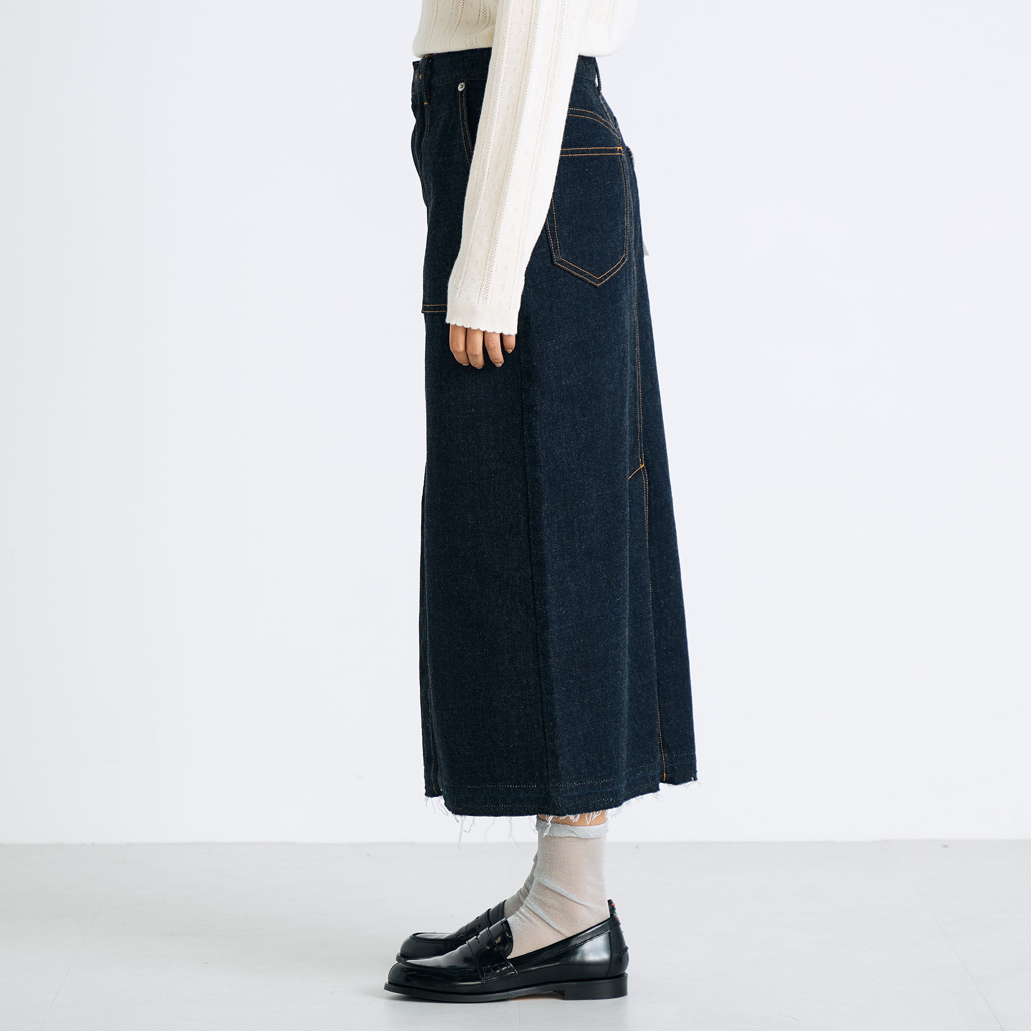 ワンウオッシュ エッセンシャルデニム スカート｜トゥモローランド