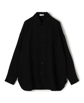 コットンカシミヤ レギュラーカラーシャツ