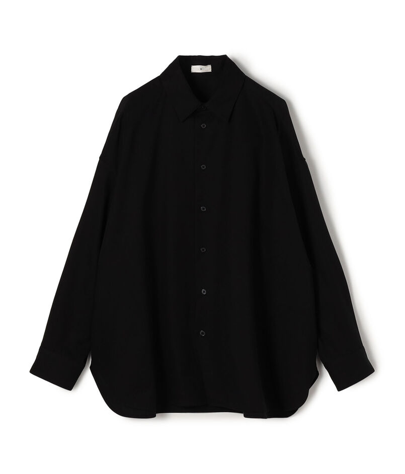 コットンカシミヤ レギュラーカラーシャツ