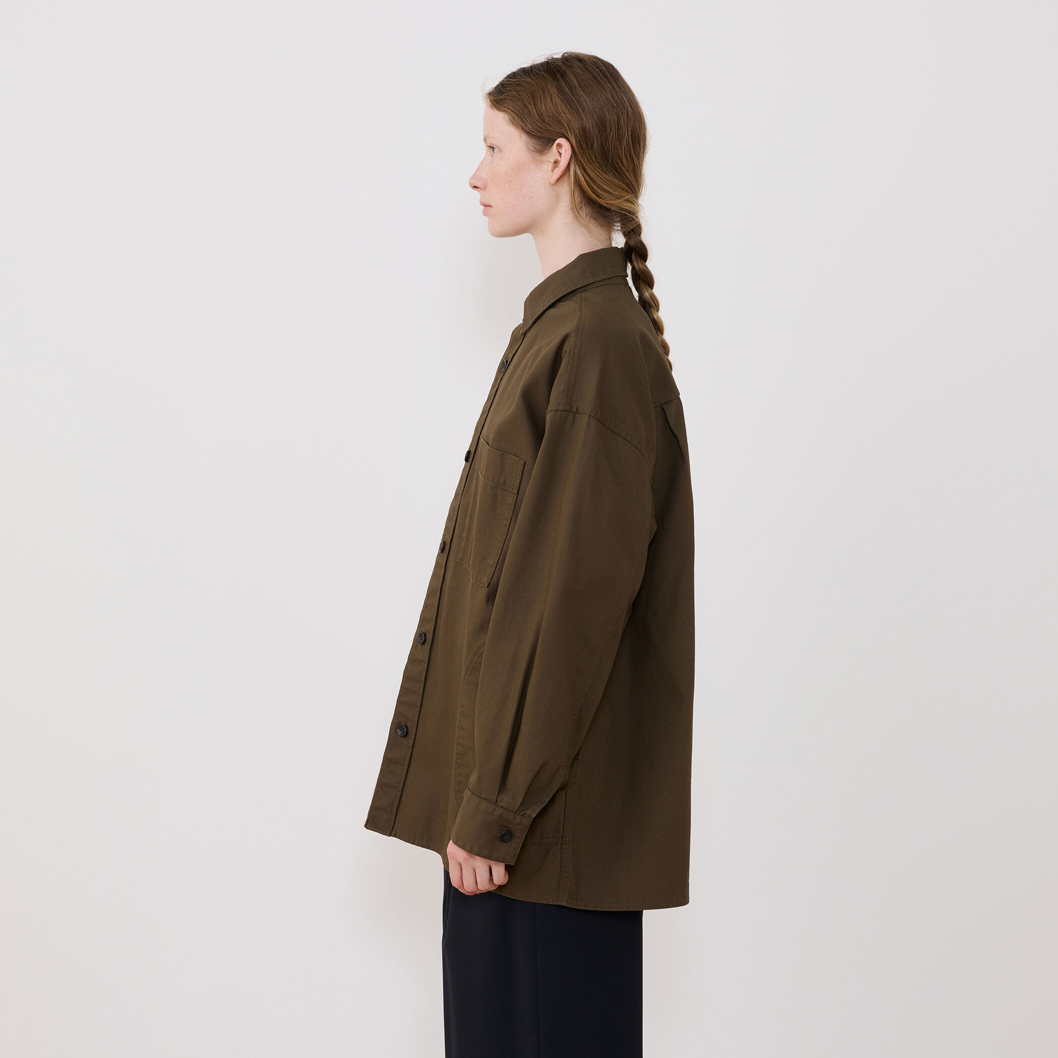 ワイドプルオーバー AURALEE (オーラリー) 裏起毛 ハイゲージ編み ハーフジップ スウェット