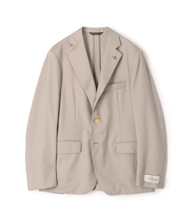 【別注】 Belvest ウールツイル シングルブレステッド  3Bジャケット