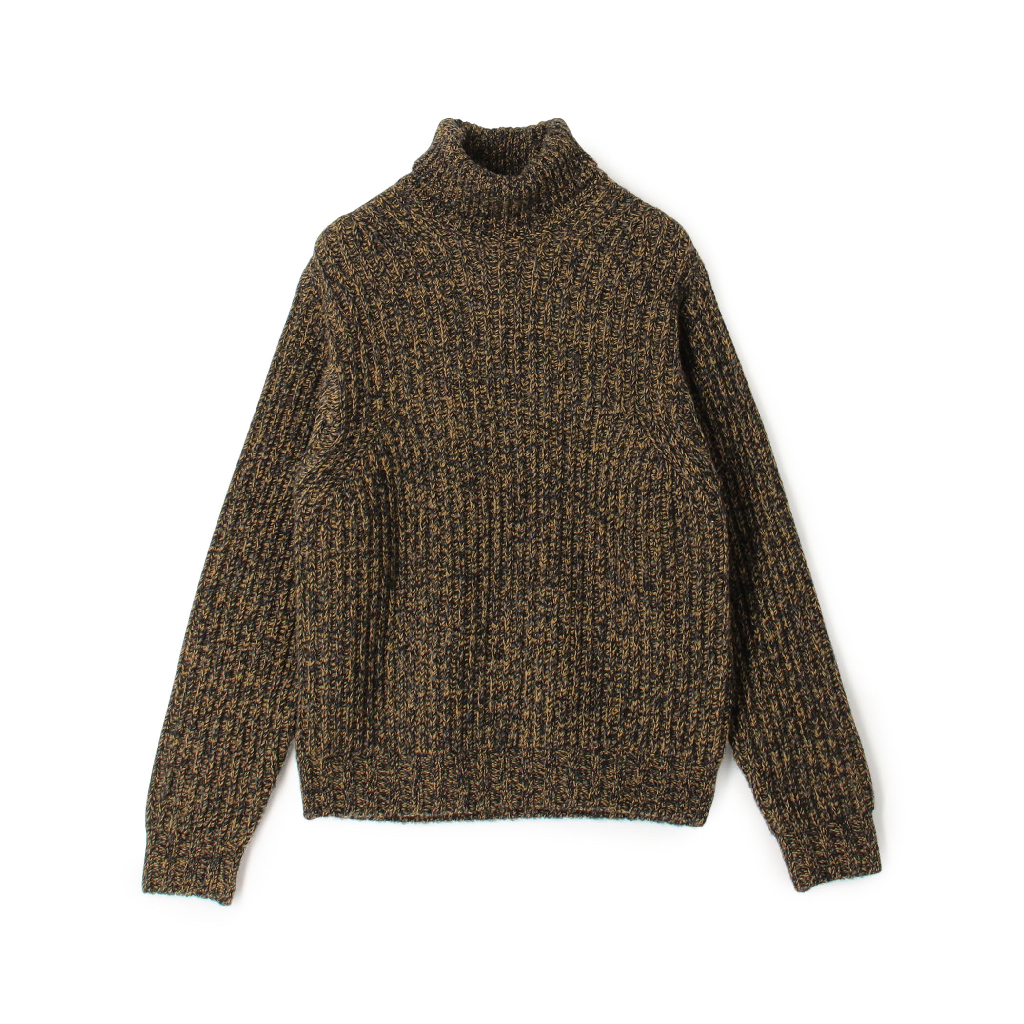 TOMORROWLAND Tricot ウールカシミヤ メランジニット タートルネック