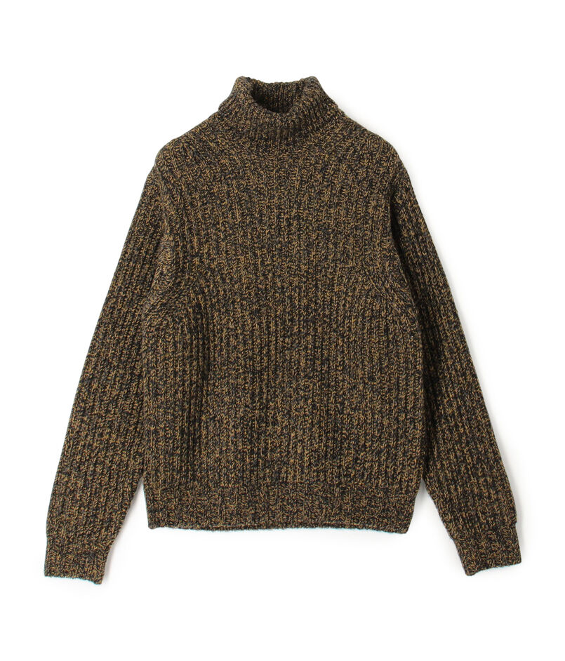 TOMORROWLAND Tricot ウールカシミヤ メランジニット タートルネックプルオーバー