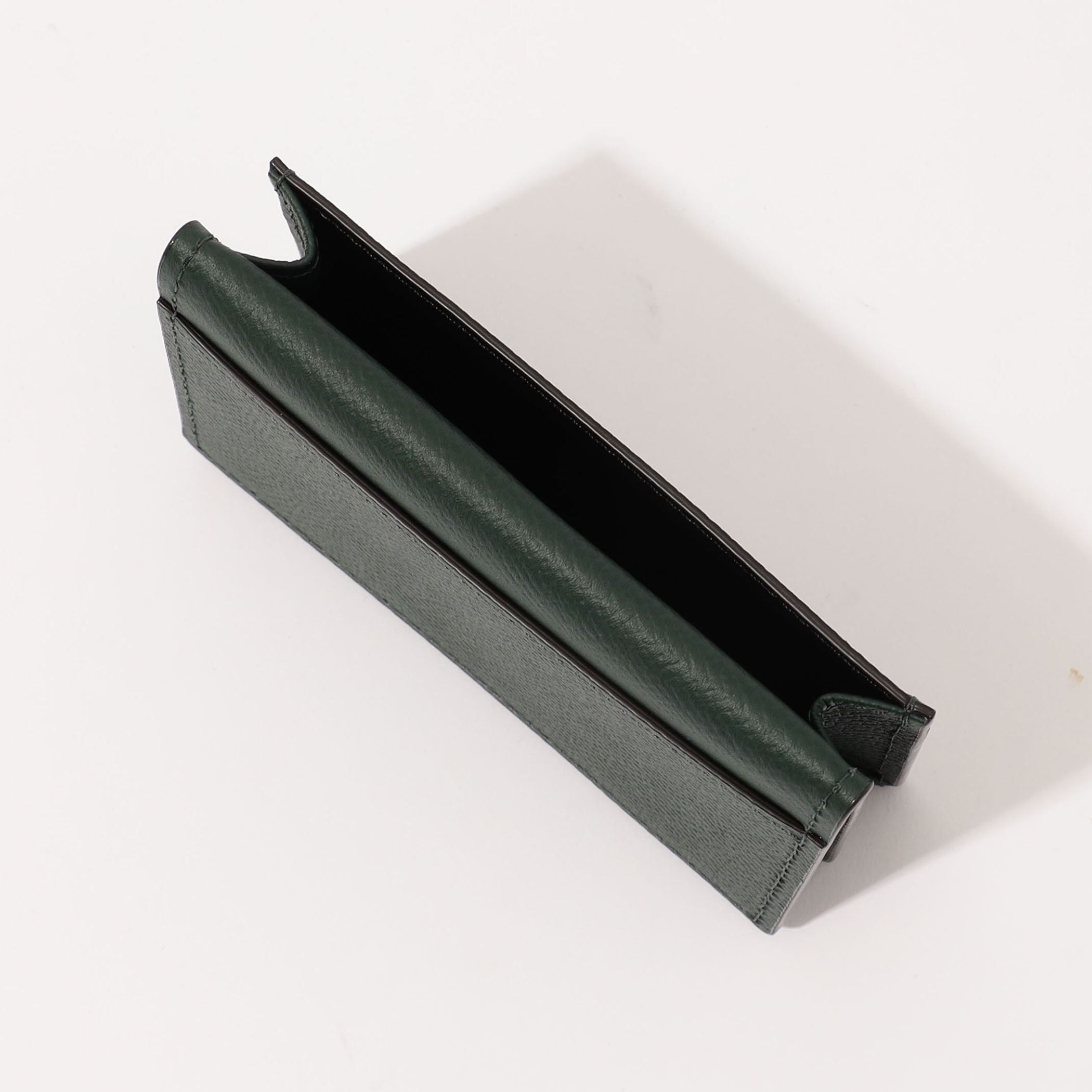 別注】BROOKLYN MUSEUM シュリンクレザー マチカードケース