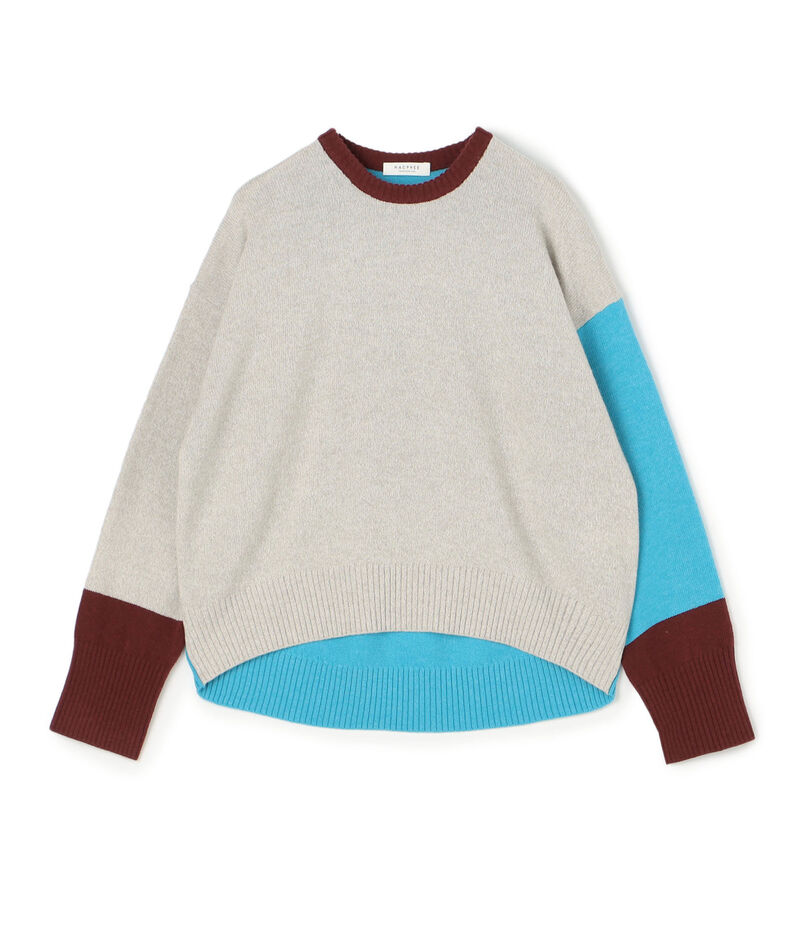 ■NZ LAMBS 9G クルーネックプルオーバー