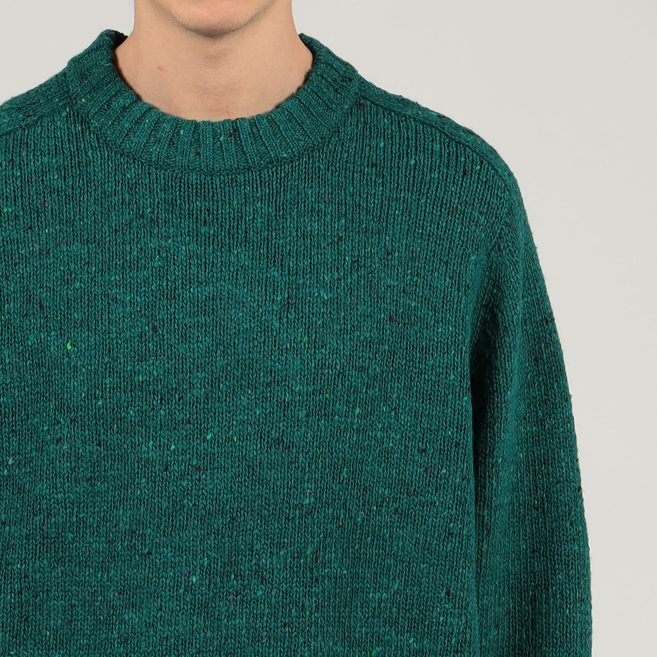 A17805 美品 CABaN 23AW ウールネップクルーネックニット 黄 L A17805 美品 CABaN 23AW ウールネップクルーネックニット 黄 L - メルカリ