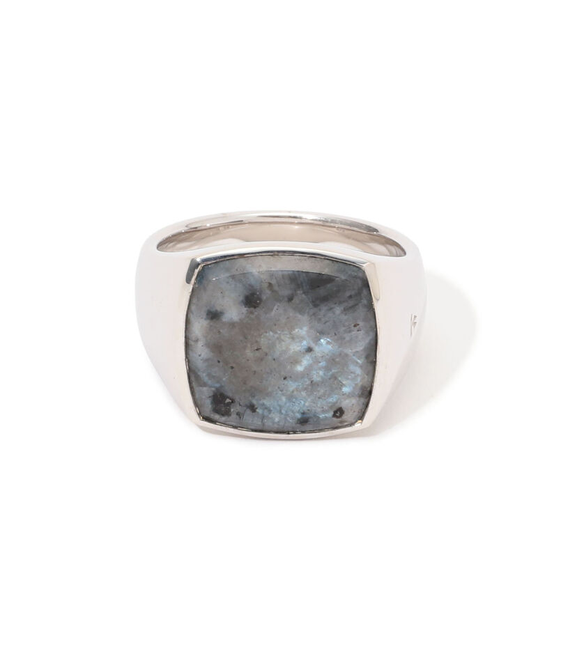 TOM WOOD CUSHION LARVIKITE リング