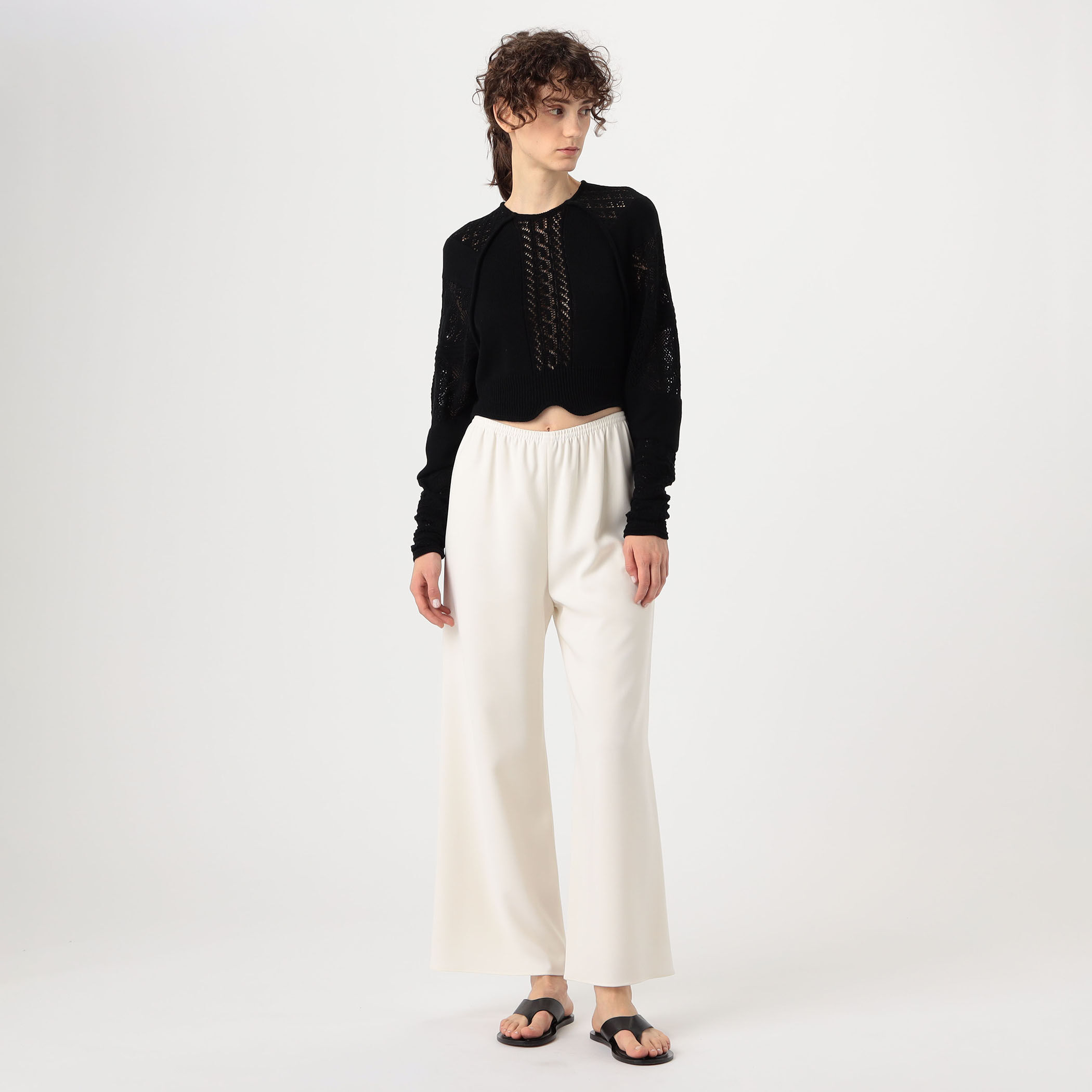Mame Kurogouchi Lace Knitted Top｜トゥモローランド 公式通販