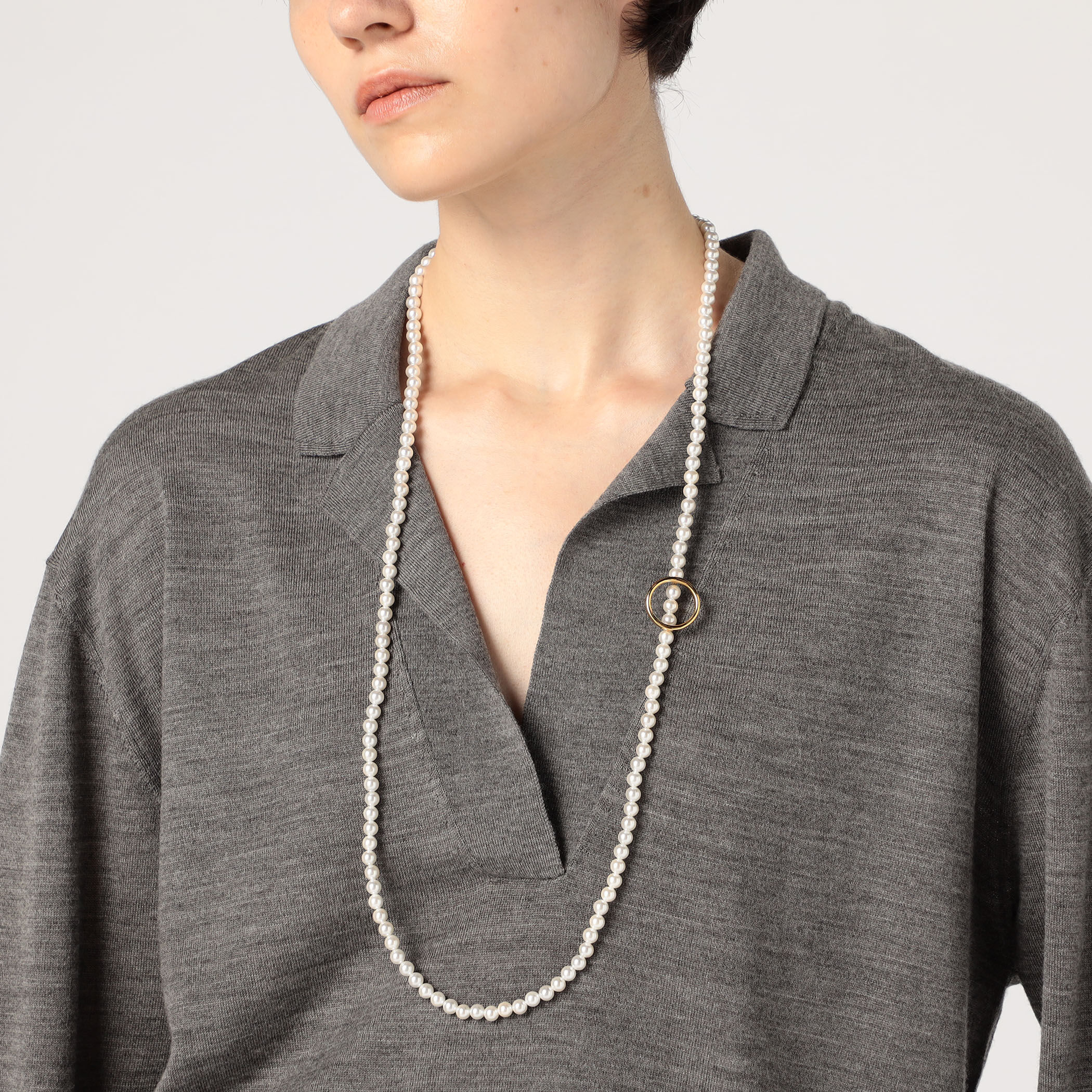 januka ロングネックレス TOMORROWLAND｜januka パールネックレス | Rakuten Fashion(楽天