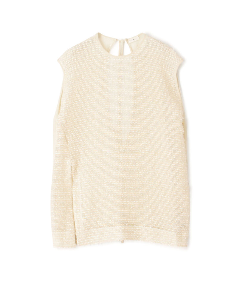 ループニットコンビ ノースリーブトップ