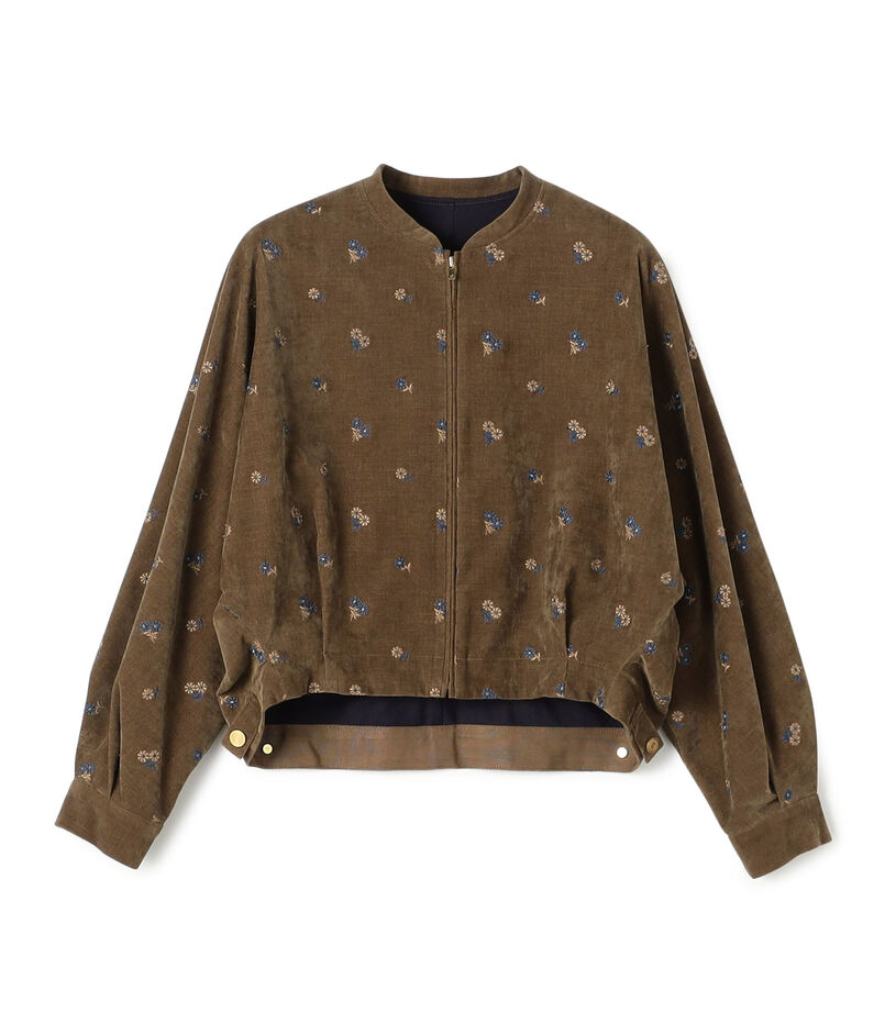 フルーロンベル ジップアップブルゾン