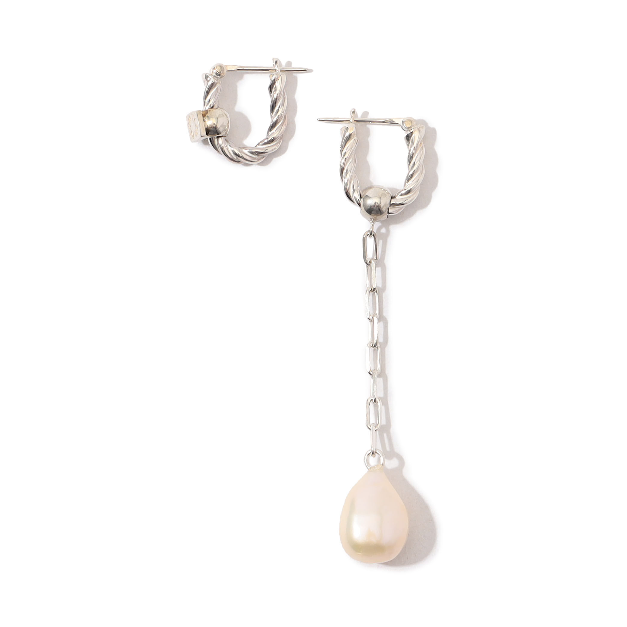 【通販激安】 charm chain pearl PLOW wreath 公式通販 ピアス｜トゥモローランド アクセサリー