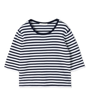 ■シーアイランドコットン ハーフスリーブプルオーバー