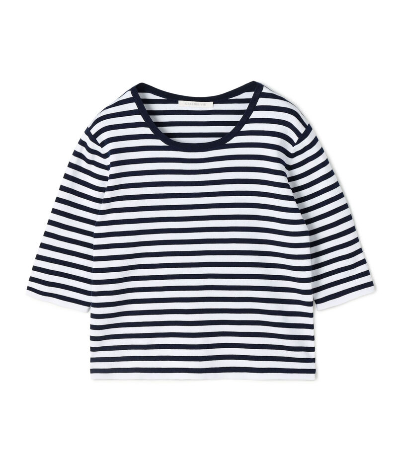 ■シーアイランドコットン ハーフスリーブプルオーバー