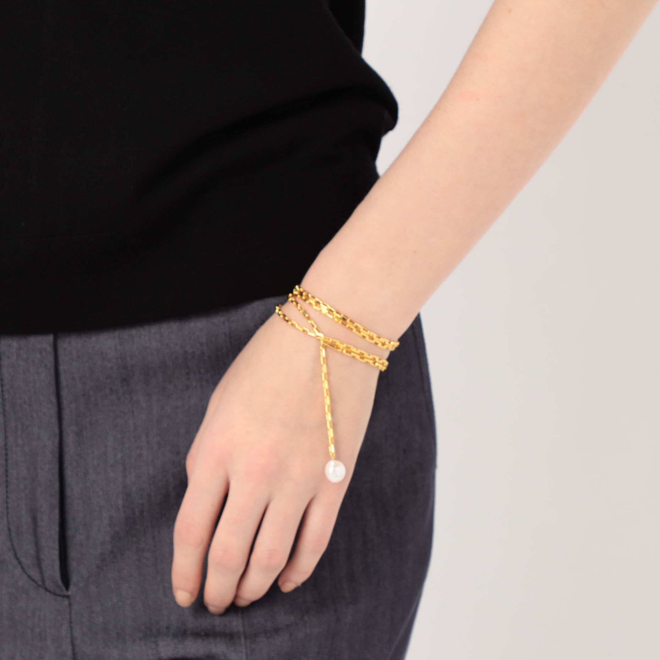 別注】januka Chain w/Pearl ロングネックレス｜トゥモローランド 公式
