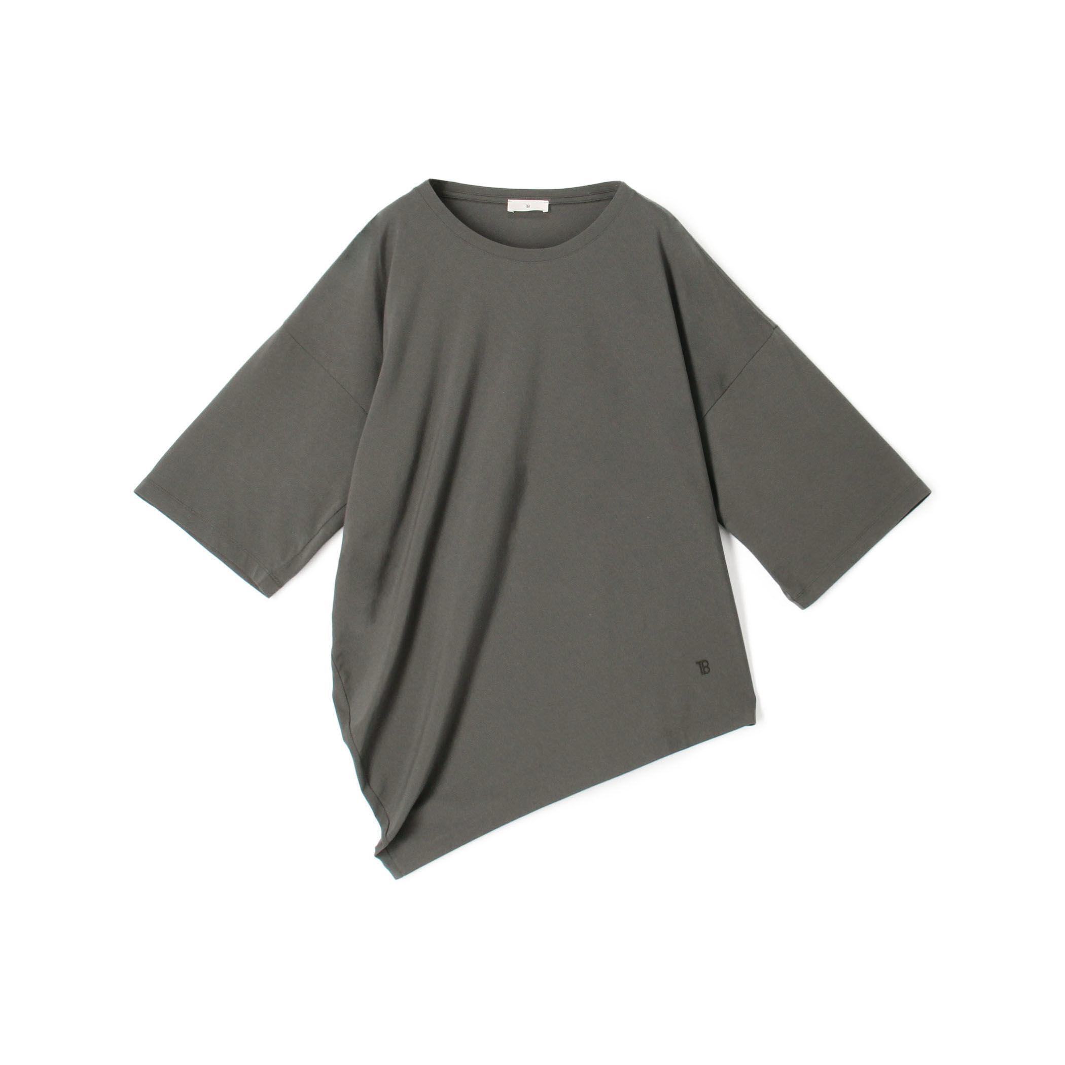 tシャツ TOMORROWLAND .B コットンテンセル アシンメトリックTシャツ レディース TOMORROWLAND .B コットンテンセル アシンメトリックTシャツ