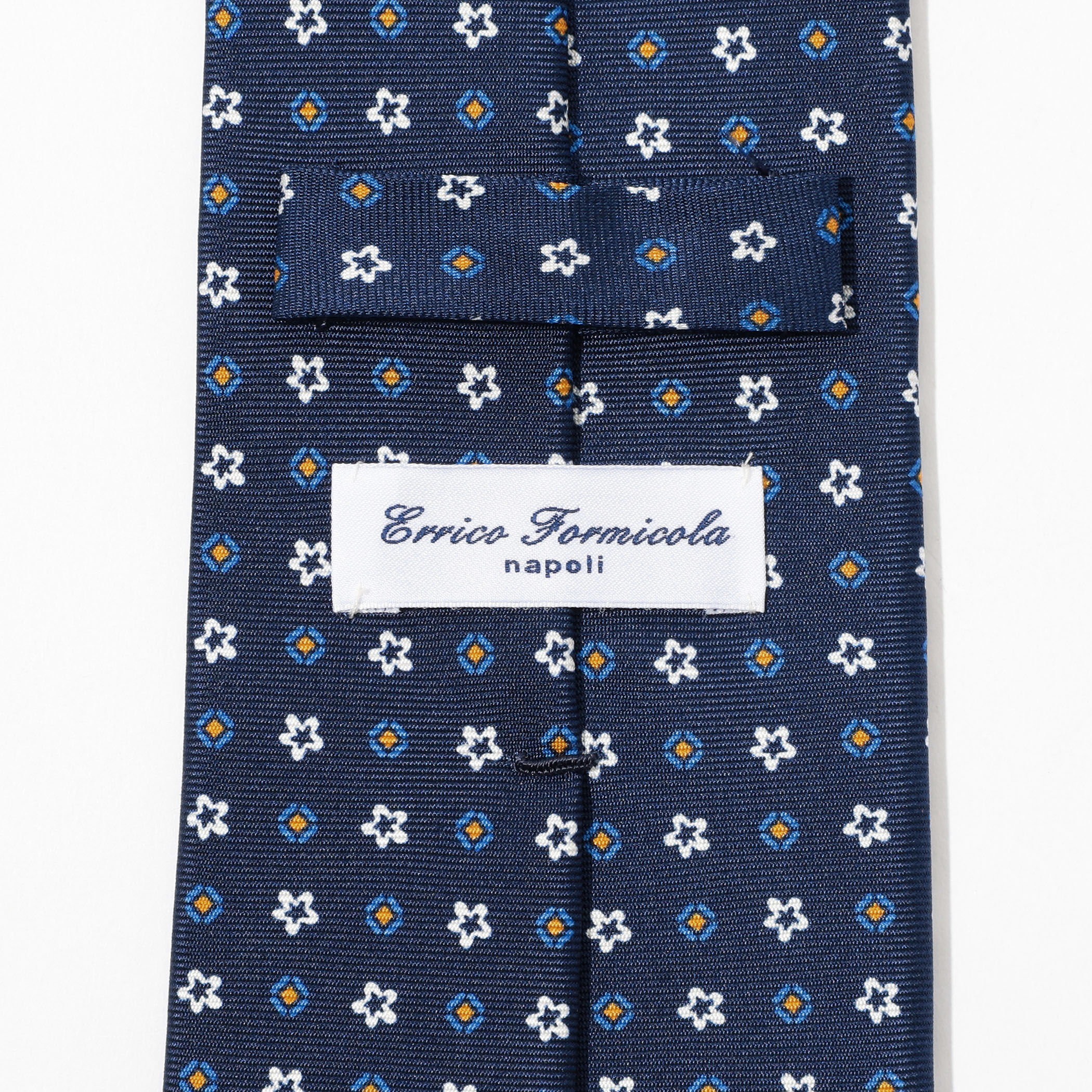 ERRICO FORMICOLA シルク プリント小紋柄ネクタイ｜トゥモローランド 公式通販