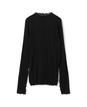 HAKUJI Sheer rib BN PO ボトルネック プルオーバー