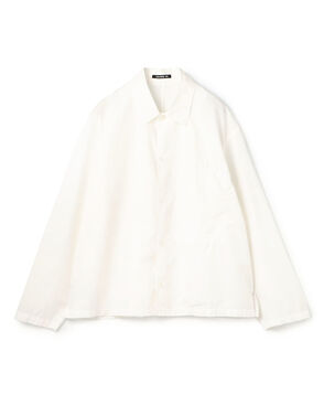 クリスプライトコットン シャツブルゾン