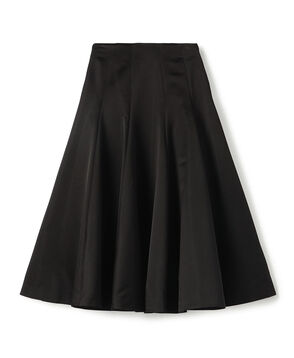 シルクサテン サーキュラースカート