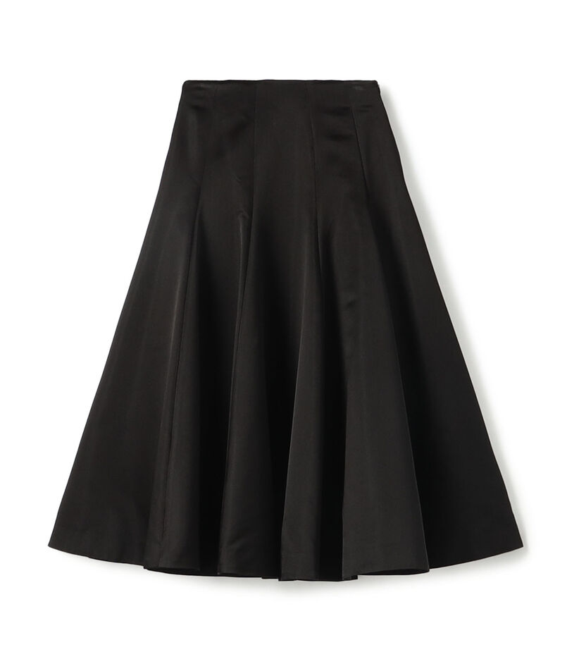 シルクサテン サーキュラースカート