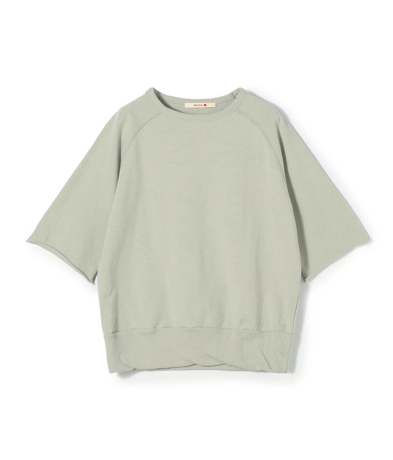 ソフトコットン ハーフスリーブプルオーバー