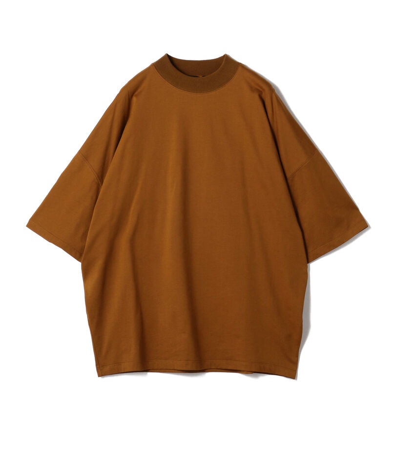 CABaN コットン ビルドネックTシャツ