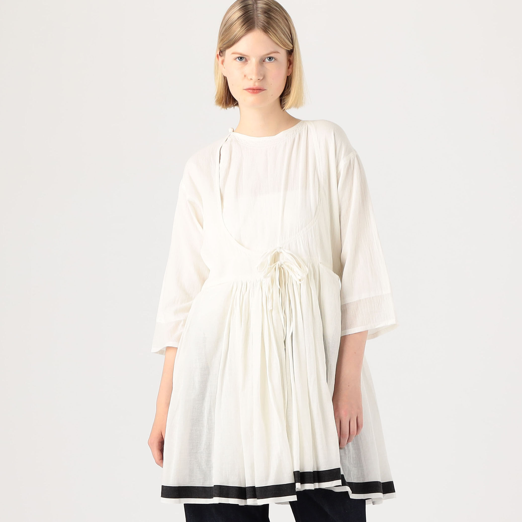 Khadi and Co NEELEM ギャザーチュニック｜トゥモローランド