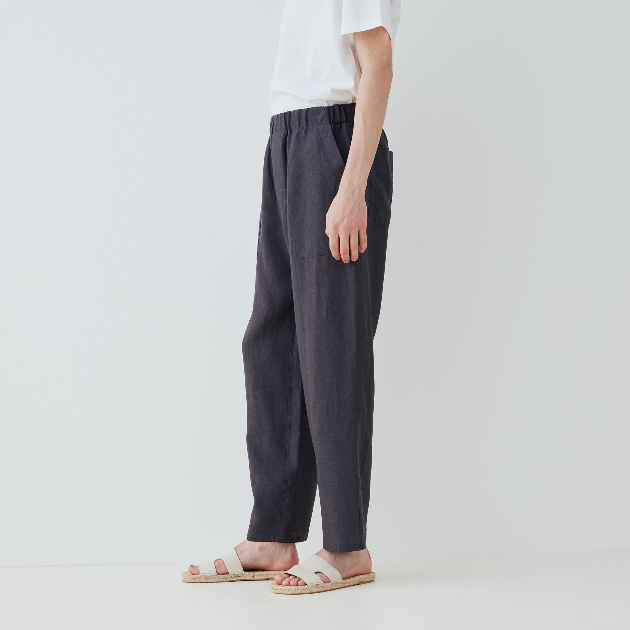 リネンポプリン イージーパンツ｜トゥモローランド 公式通販