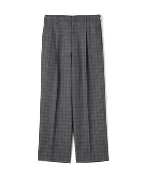 Super120's ウォッシャブルウール スラックス