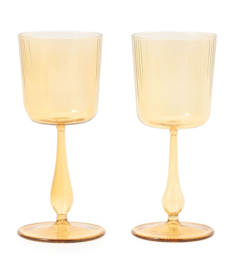 R+D. LAB LUISA CALICE Millerighe ワイングラス2個セット