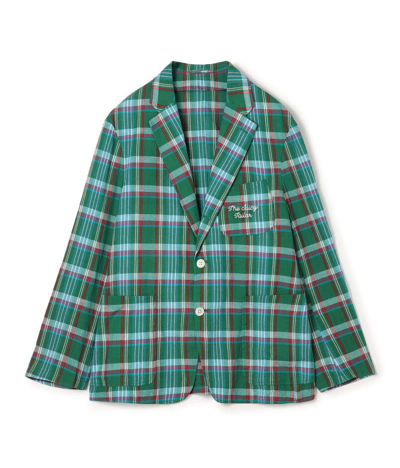 Mai Tai コットン インドマドラス シャツジャケット