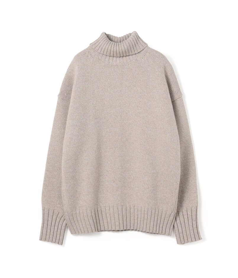 ■ラムカシミヤ タートルネックプルオーバー