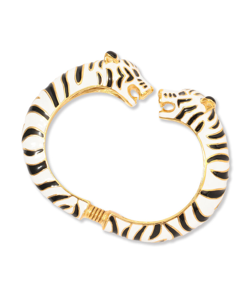 Kenneth Jay Lane tiger head ブレスレット