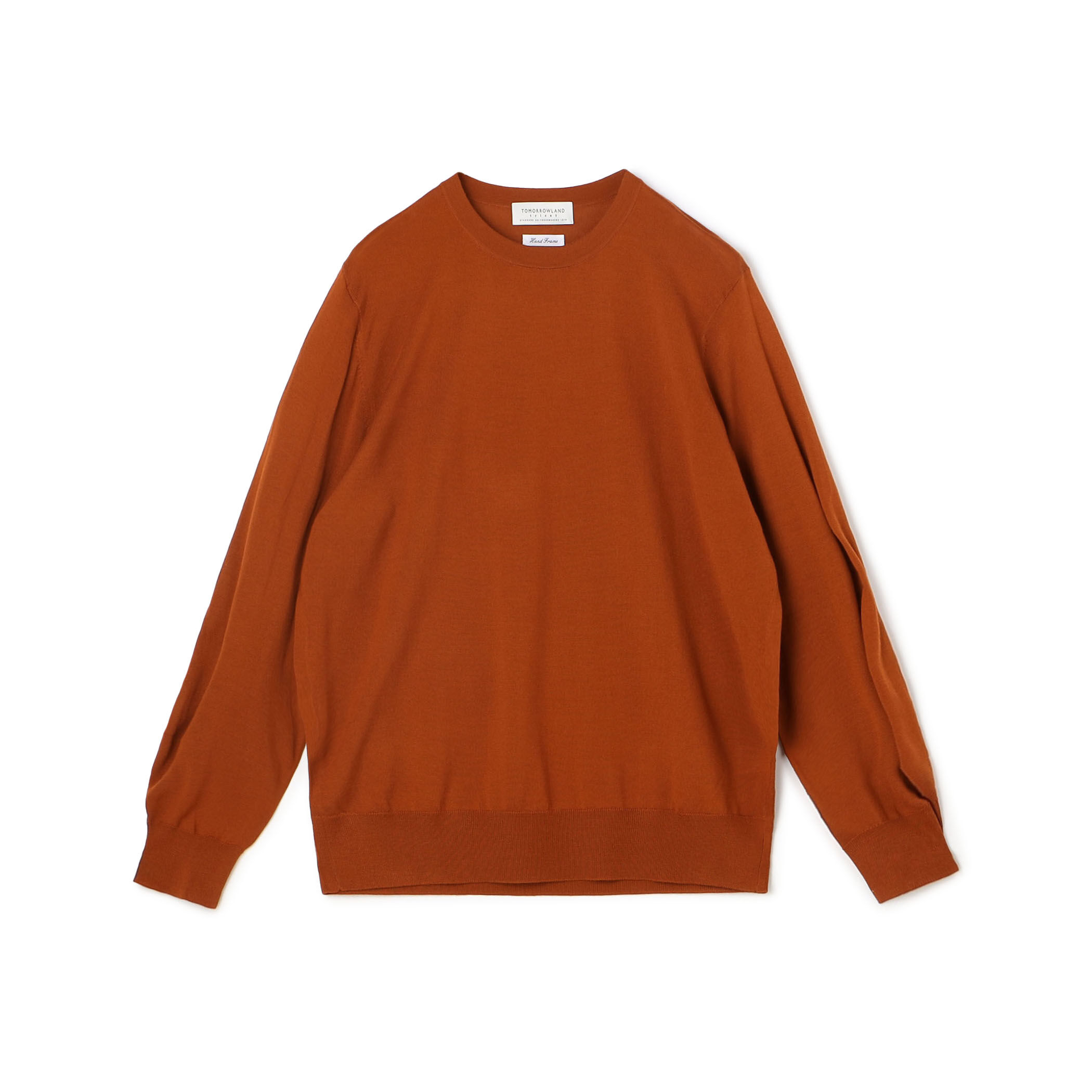 TOMORROWLAND tricot スーパーファインメリノウール クルーネックプル
